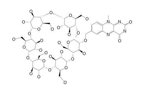 2-[(7-ALPHA-O-10-METHYL-7-ISOALLOXAZINO)-METHYL]-ALPHA-CYCLODEXTRIN