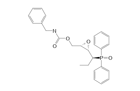 (2S,3R,4S)-1-[(N-BENZYLCARBAMOYL)-OXY]-4-DIPHENYLPHOSPHINOYL-2,3-EPOXYHEXANE