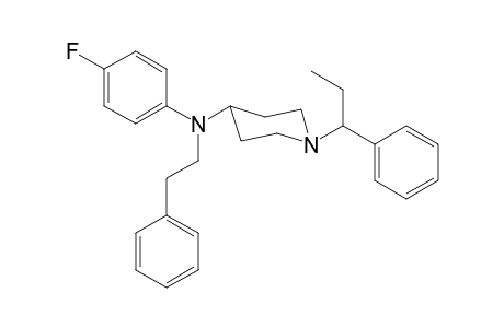 N-4-Fluorophenyl-N-(2-phenylethyl)-1-(1-phenylpropyl)piperidin-4-amine