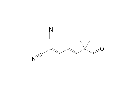 (E)-6,6-Dicyano-2,2-dimethylhexa-3,5-dienal