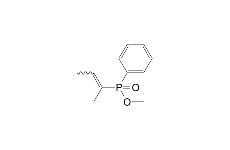 Methyl but-2-en-2-yl(phenyl)phosphinate