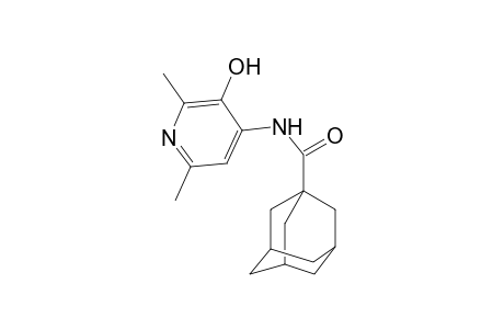 N-(3-Hydroxy-2,6-dimethyl-4-pyridyl)-1-adamantanecarboxamide