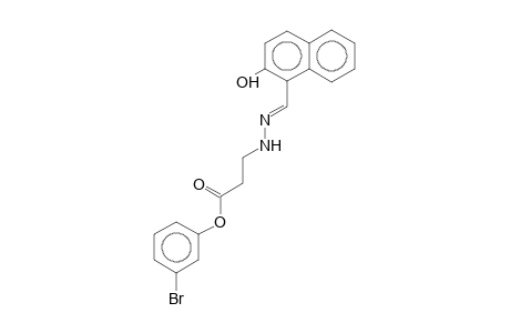 N'-[(2-hydroxy-1-naphthyl)methylene]-3-(3-bromophenoxy)propanhydrazide