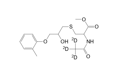 (Trideuterio)-mercapturic acid methyl ester ortho-cresyl glycidyl ether