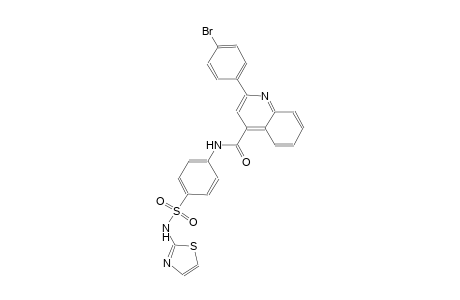 2-(4-bromophenyl)-N-{4-[(1,3-thiazol-2-ylamino)sulfonyl]phenyl}-4-quinolinecarboxamide