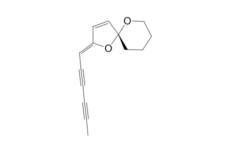 (R,Z)-2-(2',4'-Hexadiynylidene)-1,6-dioxaspim[4,5]dec-3-ene