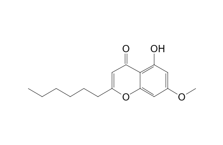 2-Hexyl-5-hydroxy-7-methoxy-4H-[1]benzopyran-4-one