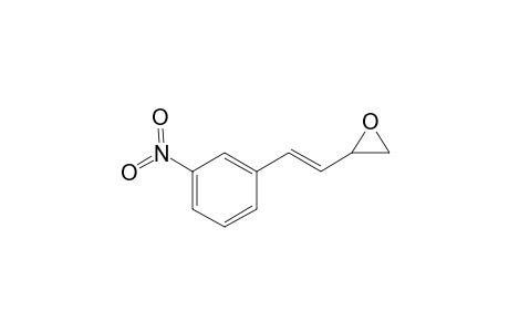 2-[(E)-2-(3-nitrophenyl)ethenyl]oxirane