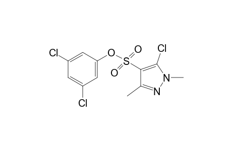 5-chloro-1,3-dimethylpyrazole-4-sulfonic acid, 3,5-dichlorophenyl ester