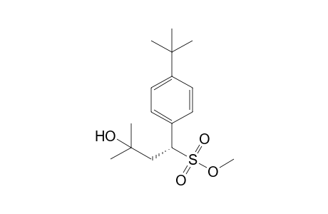 Methyl (1R)-1-(4-tert-Butylphenyl)-3-hydroxy-3-methylbutane-1-sulfonate
