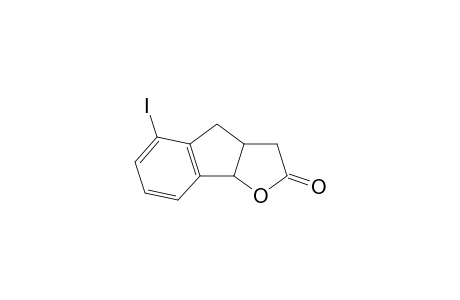 5-Iodo-3,3a,4,8b-tetrahydroindeno[1,2-b]furan-2-one