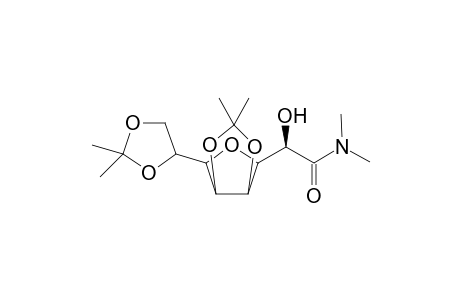 N,N-Dimethyl-3,6-anhydro-4,5:7,8-di-O-isopropylidene-D-erythro-L-manno-octonamide