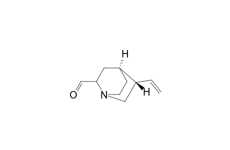 1-Azabicyclo[2.2.2]octane-2-carboxaldehyde, 5-ethenyl-, [4S-(4.alpha.,5.beta.)]-