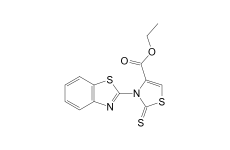 Ethyl 3-(benzo[d]thiazol-2-yl)-2-thioxo-2,3-dihydrothiazole-4-carboxylate