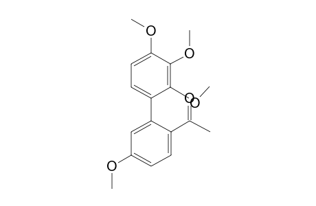2-(2,3,4-Trimethoxyphenyl)-4-methoxyacetophenone