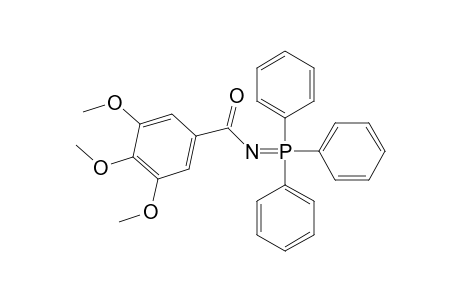 3,4,5-trimethoxy-N-(triphenylphosphoranylidene)benzamide
