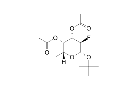 2-DEOXY-2-FLUORO-3,4-DI-O-ACETYL-ALPHA-1-TERT.-BUTYL-L-FUCOPYRANOSE