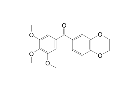 2,3-dihydro-1,4-benzodioxin-7-yl-(3,4,5-trimethoxyphenyl)methanone