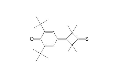 2,5-Cyclohexadien-1-one, 2,6-bis(1,1-dimethylethyl)-4-(2,2,4,4-tetramethyl-3-thioxocyclobutyli dene)-