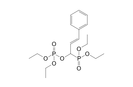 (E)-1-(Diethoxyphosphoryl)-3-phenylallyl diethyl phosphate