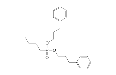 Butylphosphonic acid, di(3-phenylpropyl) ester