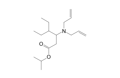 ISOPROPYL-3-DIALLYLAMINO-4-ETHYLHEXANOATE