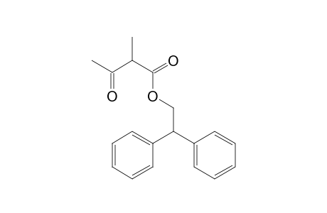 2,2-Diphenylethyl 2-Methyl-3-oxobutanoate