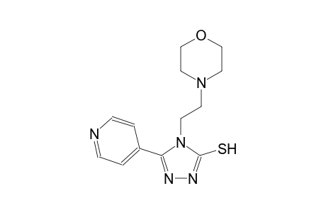 4H-1,2,4-triazole-3-thiol, 4-[2-(4-morpholinyl)ethyl]-5-(4-pyridinyl)-