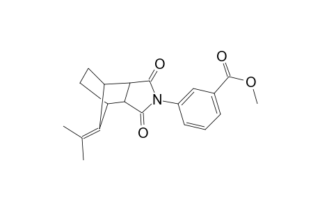 Methyl 3-[10-(1-methylethylidene)-3,5-dioxo-4-azatricyclo[5.2.1.0~2,6~]dec-4-yl]benzoate