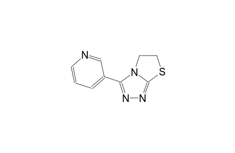 thiazolo[2,3-c][1,2,4]triazole, 5,6-dihydro-3-(3-pyridinyl)-