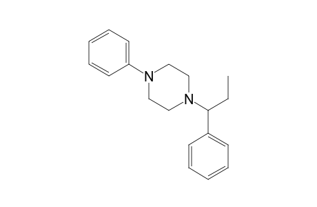 1-(1-Phenylprop-1-yl)-4-phenylpiperazine