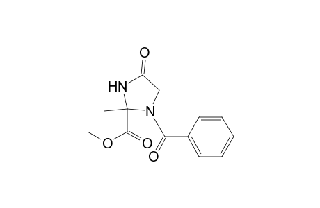 Methyl 1-benzoyl-2-methyl-4-oxoimidazolidine-2-carboxylate