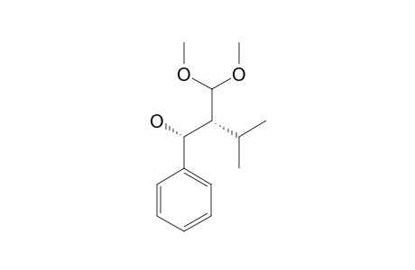 SYN-(1R*,2R*)-2-DIMETHOXYMETHYL-3-METHYL-1-PHENYL-1-BUTANOL