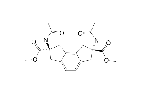 DIMETHYL-(2R,7R)-2,7-DIACETAMIDO-1,2,3,6,7,8-HEXAHYDRO-AS-INDACENE-2,7-DICARBOXYLATE
