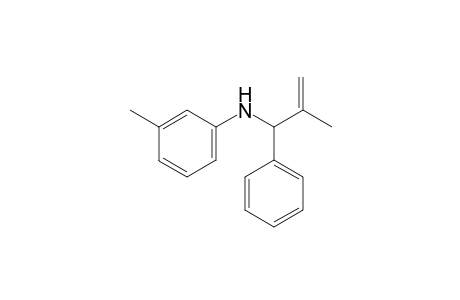 3-Methyl-N-(2-methyl-1-phenylallyl)aniline