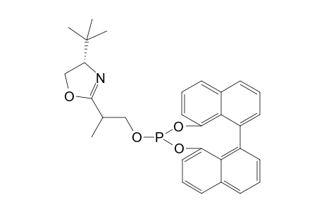 (+)-{2-[(4'S)-(4'-tert-Butyloxazolin-2'-yl)]-2-methylethyl}-{[S)-(1,1'-binaphthyl-8,8'-diyl)]phosphite