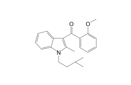 1-iso-Pentyl-2-methyl-3-(2-methoxybenzoyl)indole