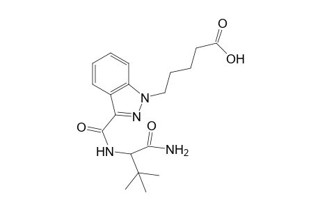 5-F-ADB-PINACA-M (defluoro-HOOC-) MS2