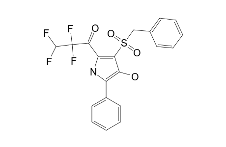 3-BENZYLSULFONYL-4-HYDROXY-5-PHENYL-2-(2,2,3,3-TETRAFLUOROPROPIONYL)-1-H-PYRROLE
