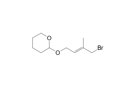 2-[(E)-4-bromanyl-3-methyl-but-2-enoxy]oxane