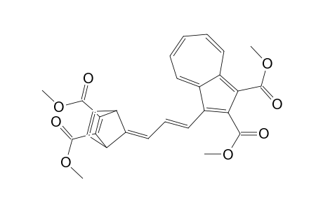 1,2-Azulenedicarboxylic acid, 3-[3-[2,3-bis(methoxycarbonyl)bicyclo[2.2.1]hepta-2,5-dien-7-ylidene]-1-propenyl]-, dimethyl ester, (E,Z)-
