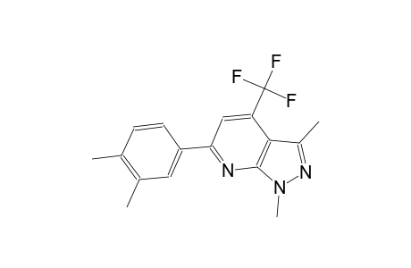 6-(3,4-dimethylphenyl)-1,3-dimethyl-4-(trifluoromethyl)-1H-pyrazolo[3,4-b]pyridine