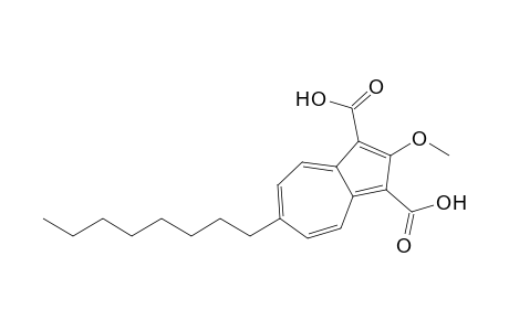2-Methoxy-6-octylazulene-1,3-dicarboxylic acid