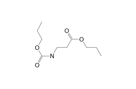 .beta.-Alanine, N-(N-propyloxycarbonyl)-, N-propyl ester