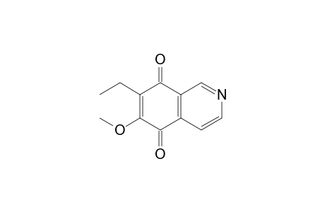 7-Ethyl-6-methoxy-5,8-isoquinolinedione