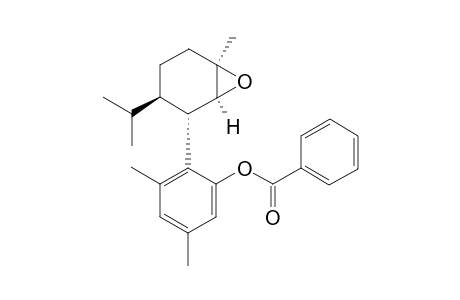 (M,P)-2-[(1S,2S,3R,6R)-3-Isopropyl-6-methyl-7-oxabicyclo[4.1.0]heptan-2-yl]-3,5-dimethylphenyl Benzoate