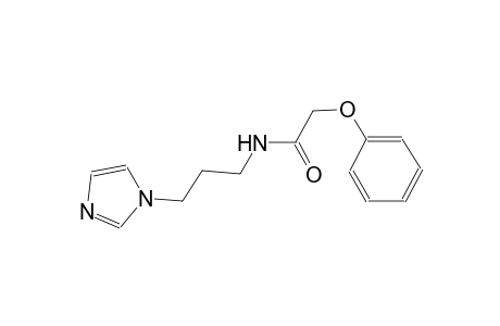 N-[3-(1H-imidazol-1-yl)propyl]-2-phenoxyacetamide