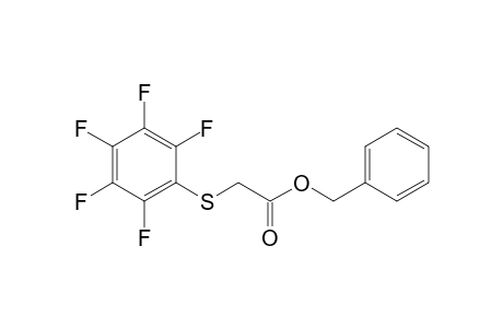 Benzyl [(perfluorophenyl)thio]-acetate