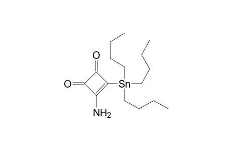 3-Amino-4-tributylstannyl-cyclobut-3-ene-1,2-dione