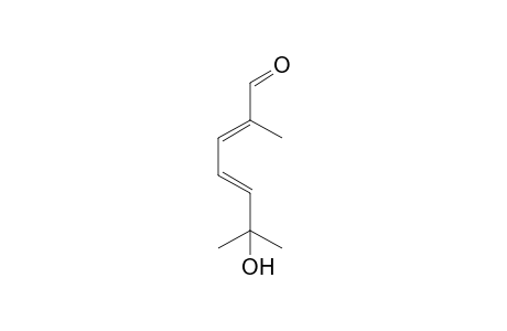 (2E,4E)-6-Hydroxy-2,6-dimethyl-2,4-heptadienal